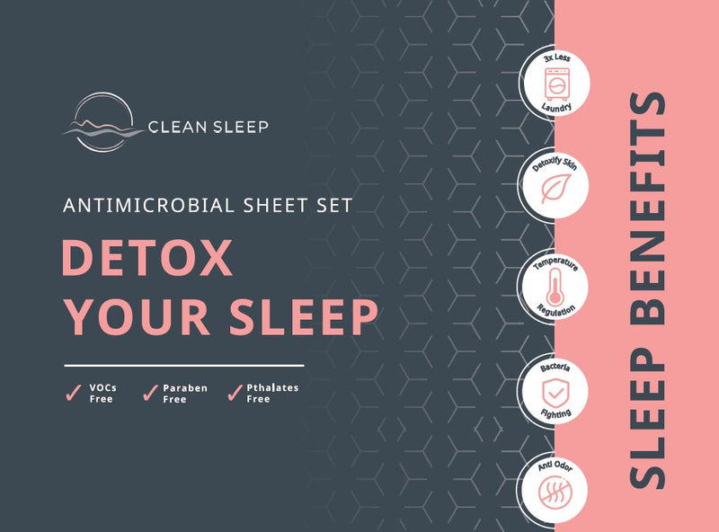 CLEAN-SLEEP Anti-bacterial Sheet Set