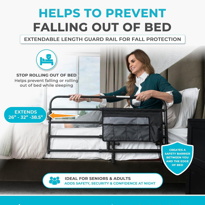 Stander Wonder Pivot Bed Rail Tall (8020)