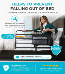Stander Wonder Pivot Bed Rail Tall (8020)