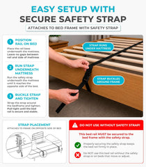 Stander Wonder Pivot Bed Rail Tall (8020)