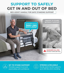 Stander Wonder Pivot Bed Rail Tall (8020)