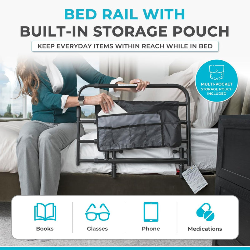 Stander Wonder Pivot Bed Rail Tall (8020)