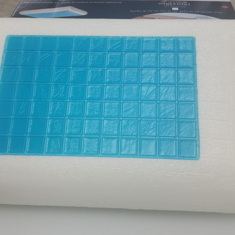 Extra-Firm Swiss NanoGel Memory Foam Pillow