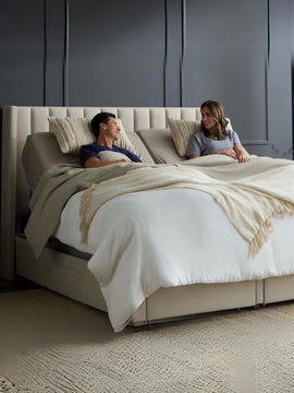 ULTRAMATIC - Posture-Plus 4.5 Adjustable Base & PurCarbon-11 Mattress Sleep Package