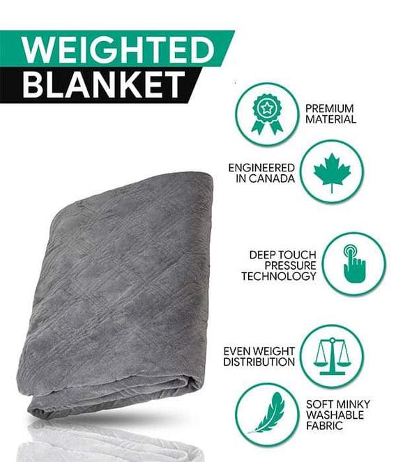 HUSH CLASSIC - Weighted Blanket - with Duvet Cover
