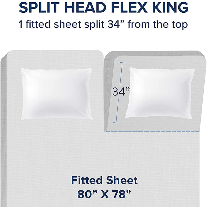 Ultra-Soft Split-Head King Sheet Set – Ultramatic Adjustable Beds