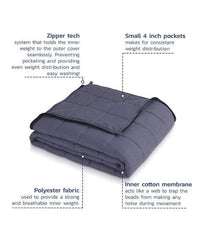 HUSH CLASSIC - Weighted Blanket - with Duvet Cover
