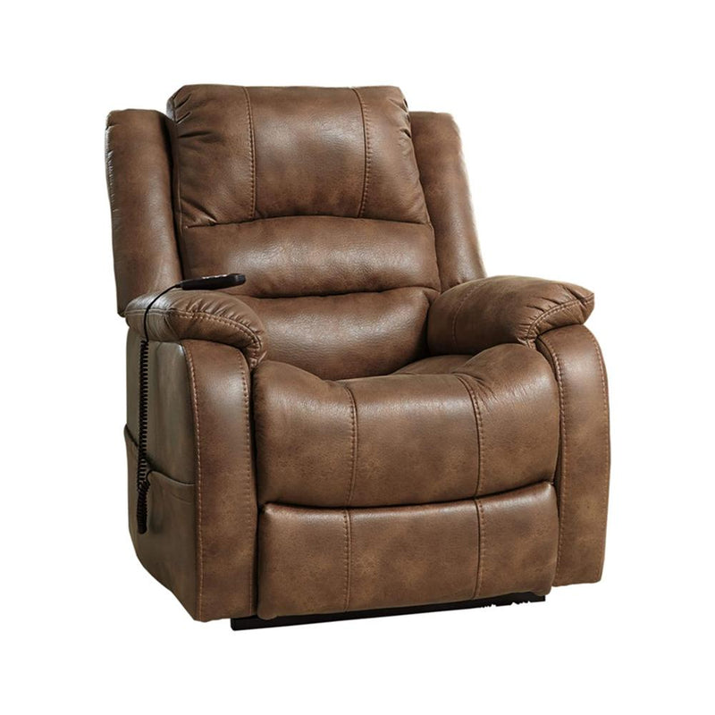 Ashley Yandel Lift Chair Recliner - Faux Leather
