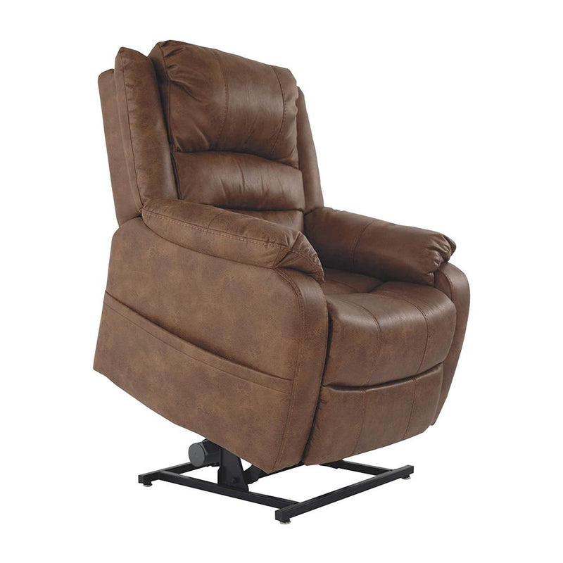 Ashley Yandel Lift Chair Recliner - Faux Leather